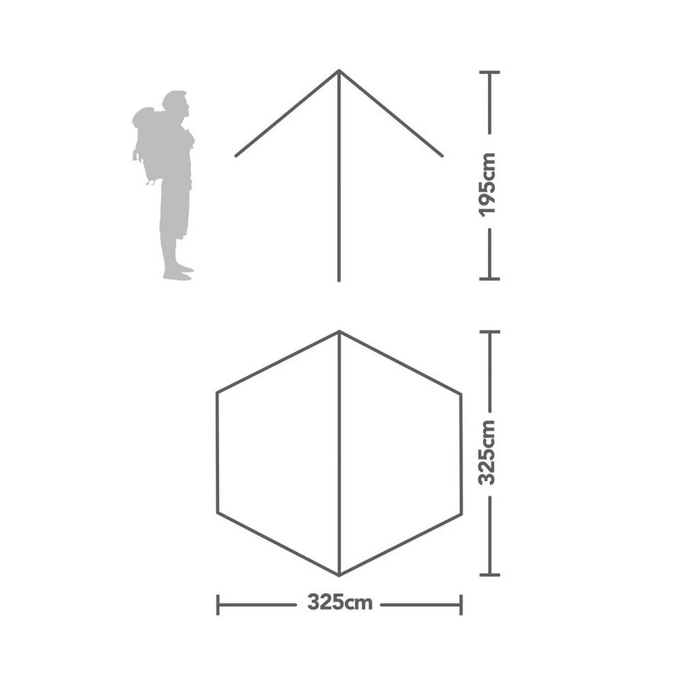 Universal Tarp Shelter 4 Universal Tarp Shelter - Image 2