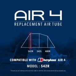 Air 4 Replacement Air Tube (Front - 542R) 7 Air 4 Replacement Air Tube (Front - 542R) -Eurohike go 190059 z