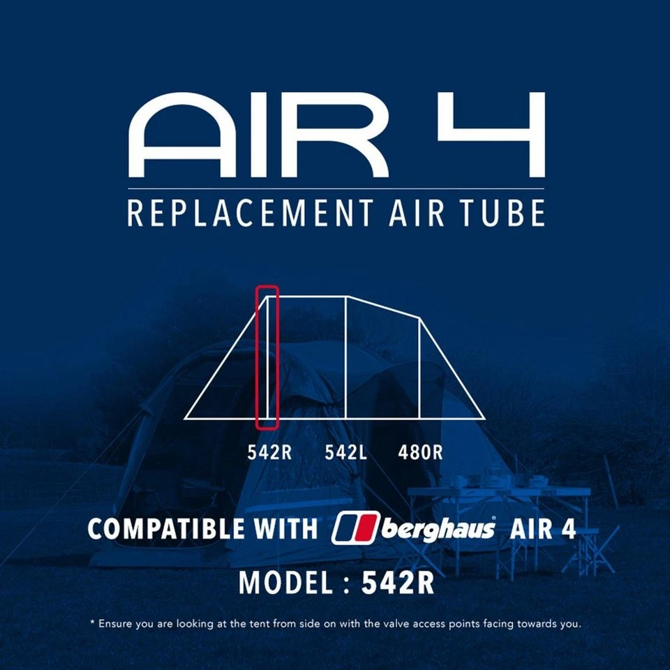Air 4 Replacement Air Tube (Front - 542R) 5 Air 4 Replacement Air Tube (Front - 542R) - Image 3