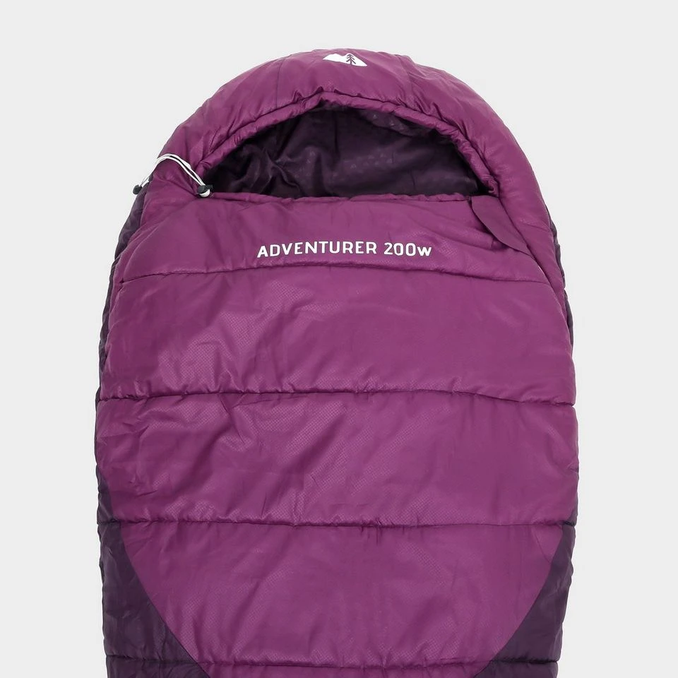 Adventurer 200 Women’s Sleeping Bag 3 Adventurer 200 Women’s Sleeping Bag